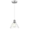 Access Lighting Port Nine Martini, Martini LED Pendant, Brushed Steel Finish, Clear Glass 63140LEDDLP-BS/CLR - alternate 1